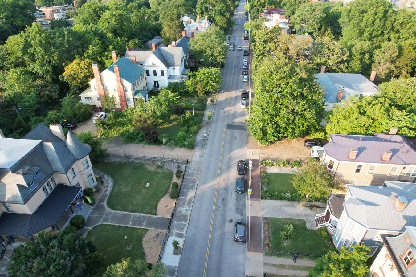 View of Historic High Street