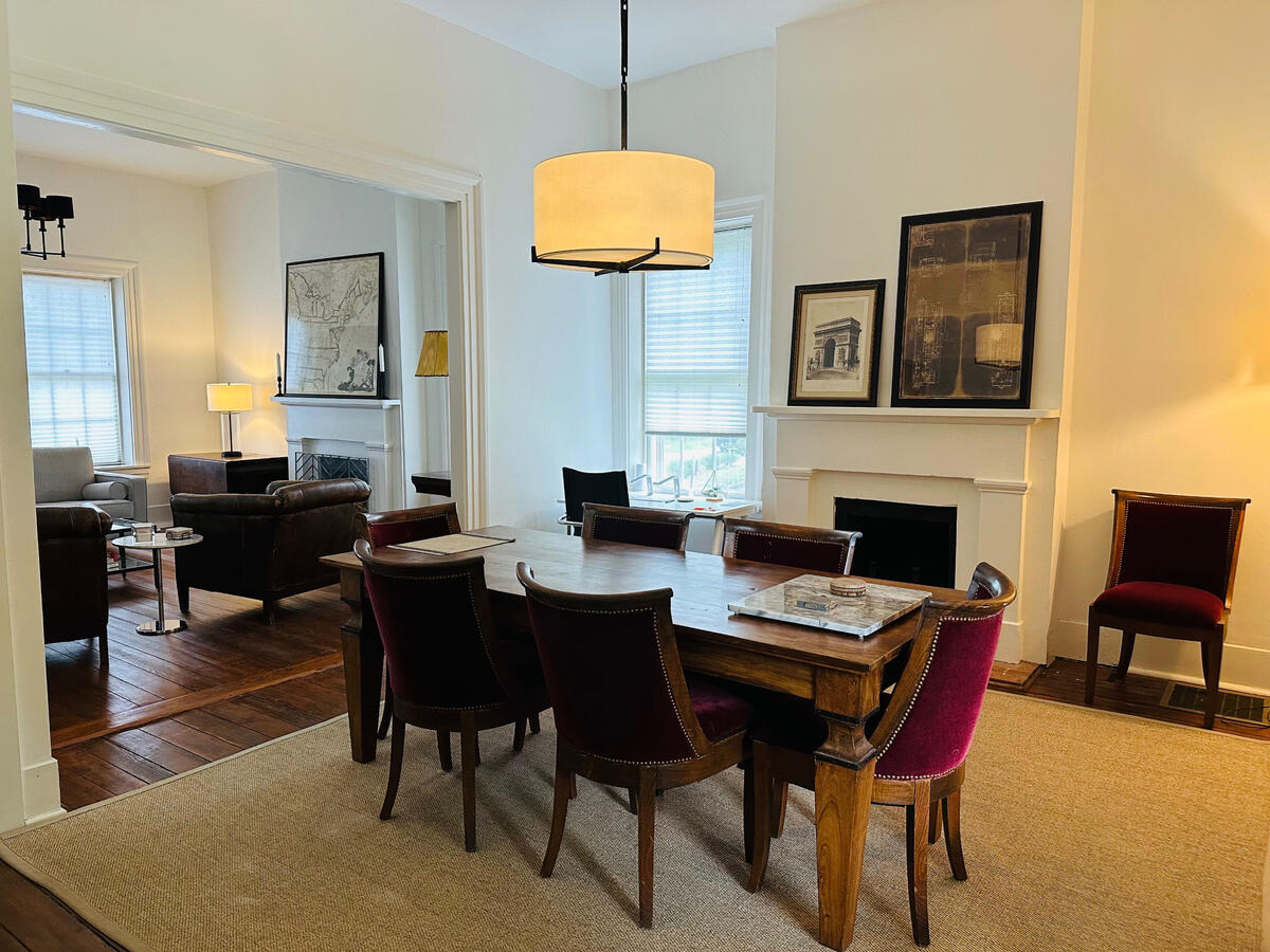Dining Room into Living Room